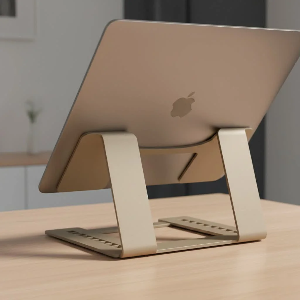 Laptop stand for car in use