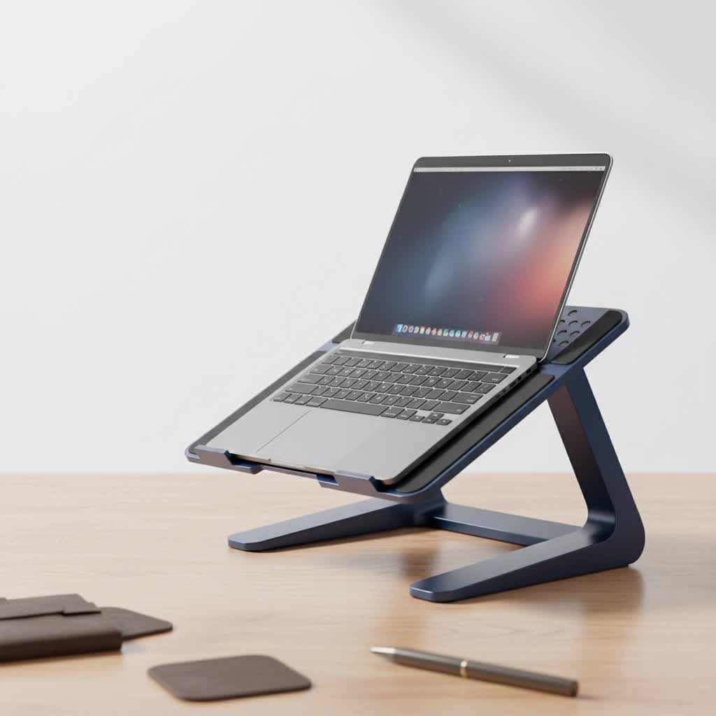 monitor and laptop stand